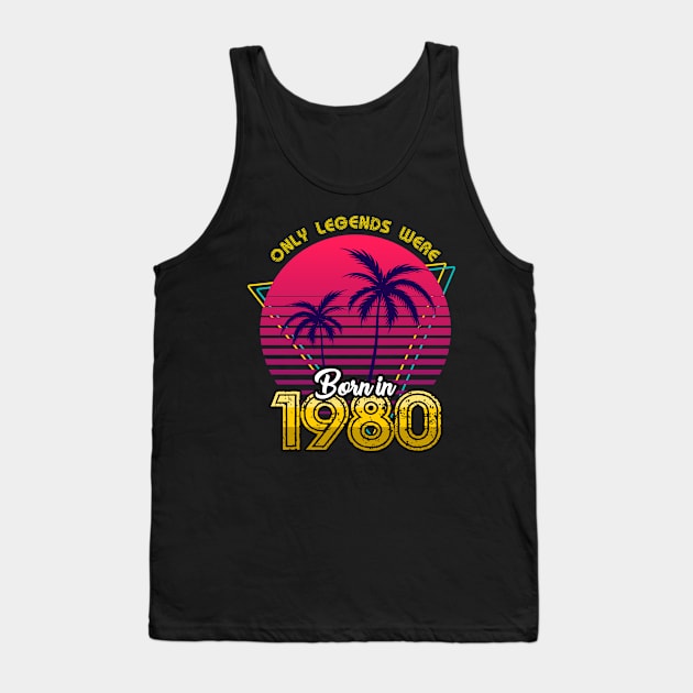 Born in 1980 Tank Top by MarCreative